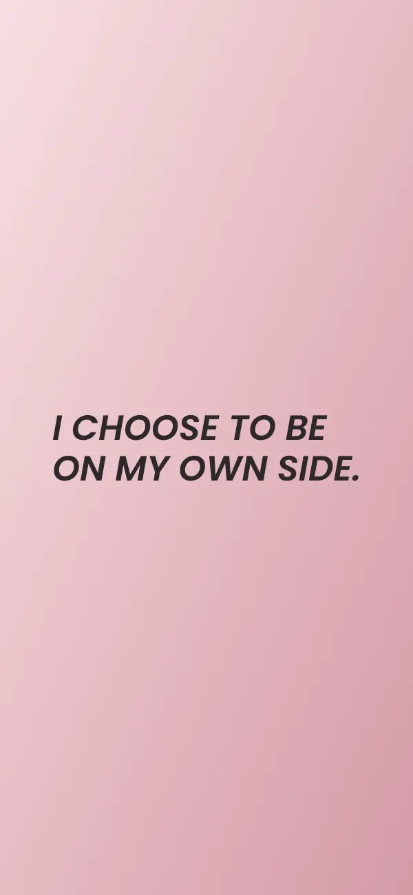 Self Love affirmation wallpaper for iPhone and Android, preview 1 of 3